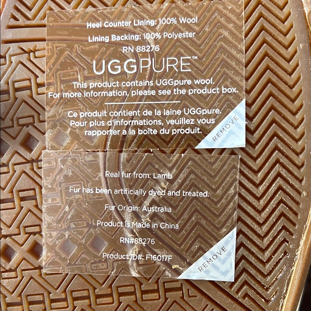 UGG High-Top Sneakers with Brown Soles - Picture 5 of 10